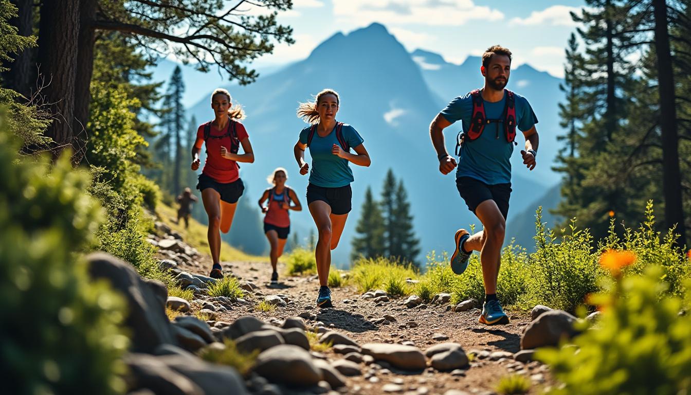 Trail Émilie : explorer les paysages verdoyants et sentiers rocailleux