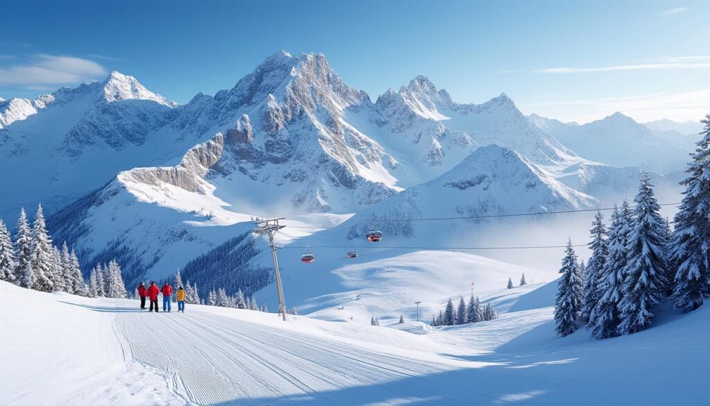 la neige est de retour à la station, annonçant l'ouverture tant attendue du domaine alpin pour une saison de ski exceptionnelle.