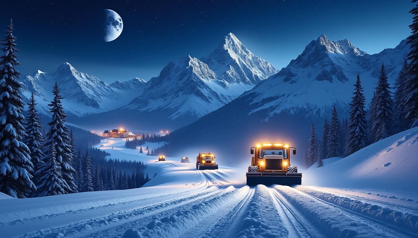découvrez le retour tant attendu de la neige sur la station et l'ouverture officielle de son domaine alpin pour des aventures hivernales inoubliables.