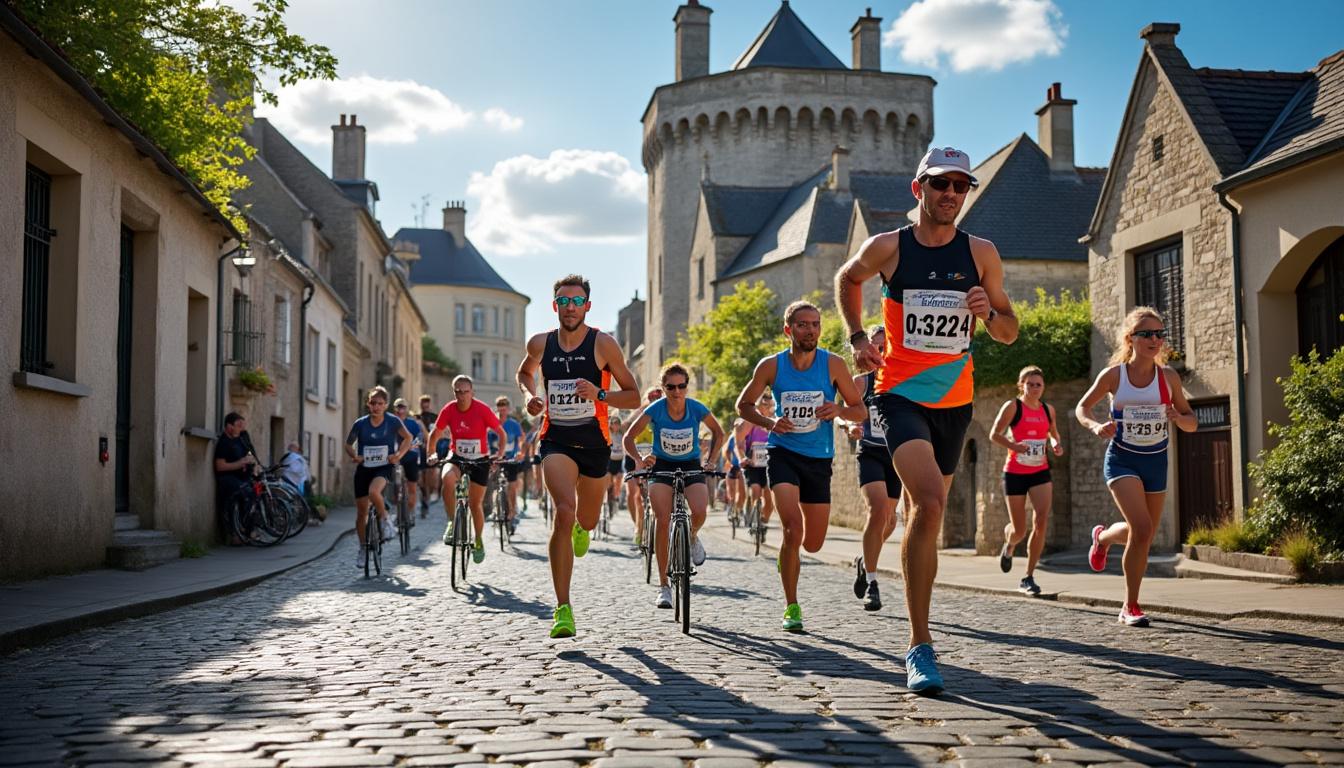 participez au vannes urban trail le dimanche 5 avril et découvrez une course unique au cœur de la ville. une expérience sportive et urbaine à ne pas manquer !