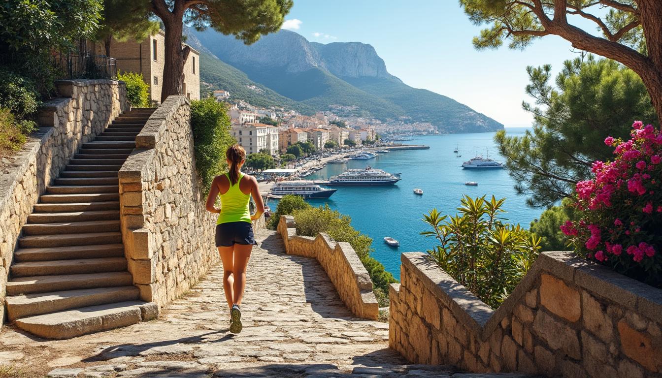 découvrez l'urban trail des escaliers de port-vendres qui révolutionne votre expérience de course avec une backyard innovante, alliant défi sportif et paysages uniques.