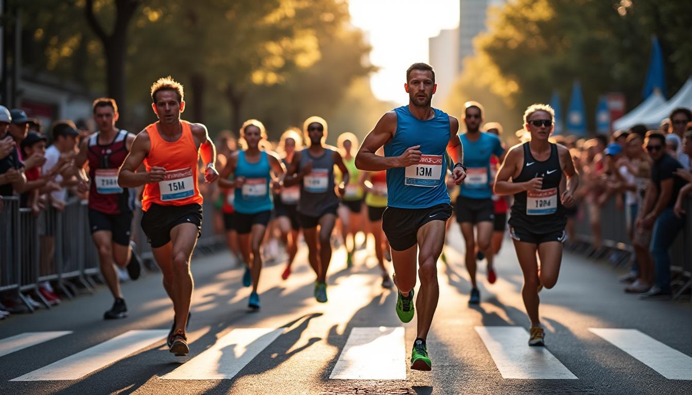 revivez le marathon de barcelone où le record du morbihan a été brillamment battu lors d'une course spectaculaire pleine d'émotions et de performances exceptionnelles.