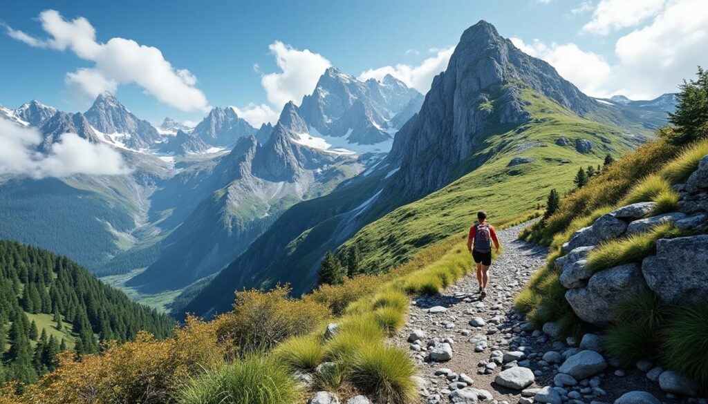 explorez le parcours inédit de la nouvelle diagonale des fous, un défi extrême d'ultra-trail à travers des paysages spectaculaires et des sentiers exigeants.