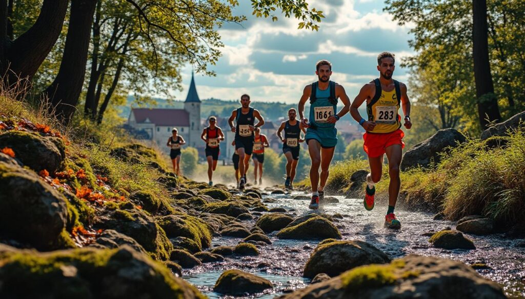 plongez au cœur de la course du mois paris normandie avec une vidéo exclusive du trail des salamandres à évreux, une course nature pleine de défis et d'aventures.